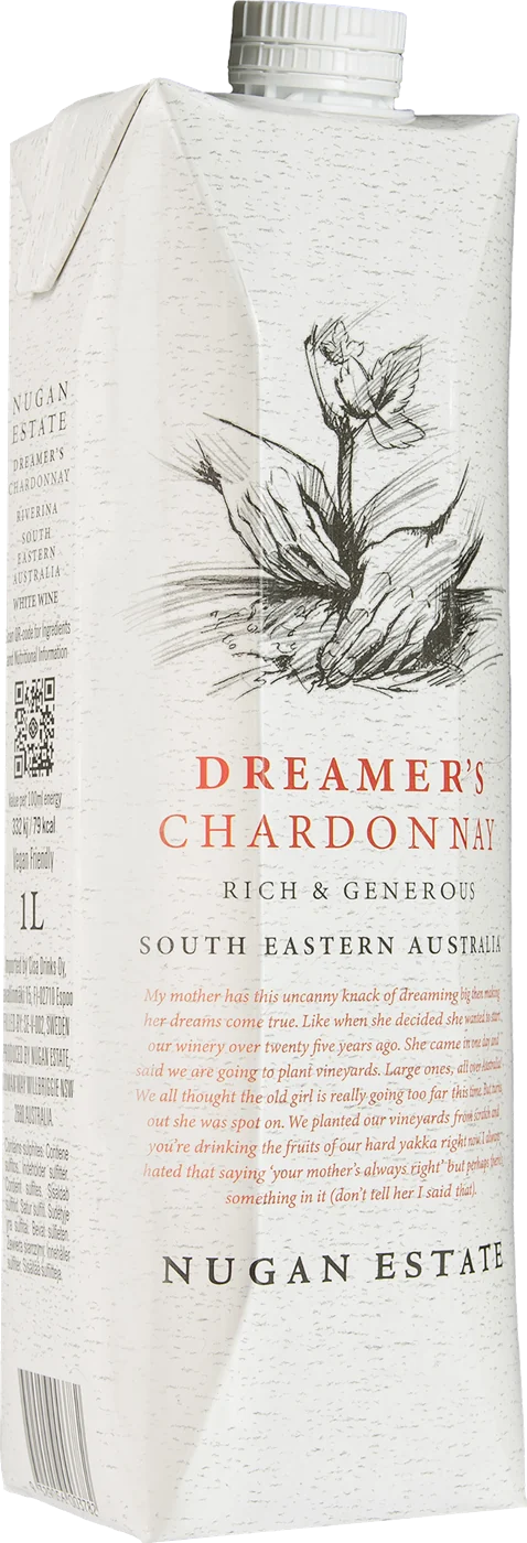 Nugan Estate Dreamer's Chardonnay kartonkitölkki
